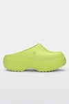 Melissa Free Platform Clog In Green