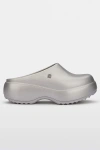 MELISSA FREE PLATFORM CLOG IN GREY, WOMEN'S AT URBAN OUTFITTERS