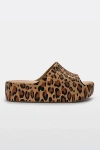 Melissa Free Platform Jelly Slide In Cheetah, Women's At Urban Outfitters