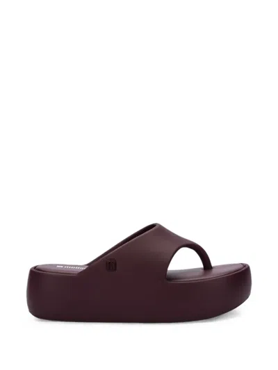 Melissa Free Platform Thong Open-toe Sandals In Multi