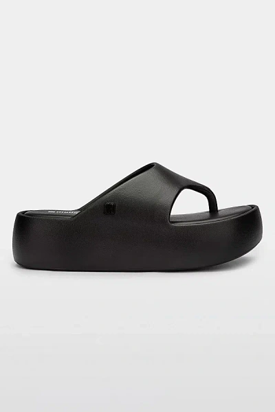 Melissa Free Platform Thong Sandal In Black, Women's At Urban Outfitters