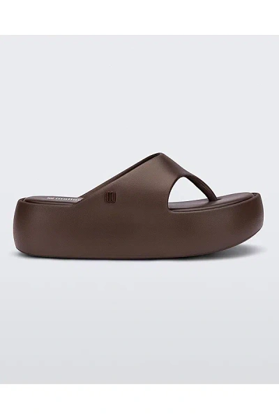 Melissa Free Platform Thong Sandal In Bronze, Women's At Urban Outfitters