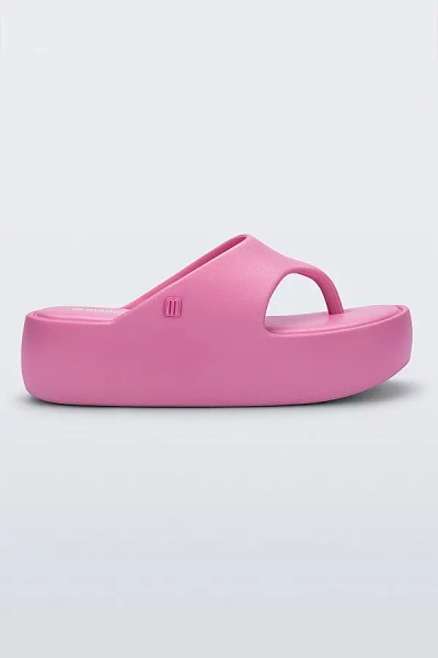 Melissa Free Platform Thong Sandal In Pink, Women's At Urban Outfitters