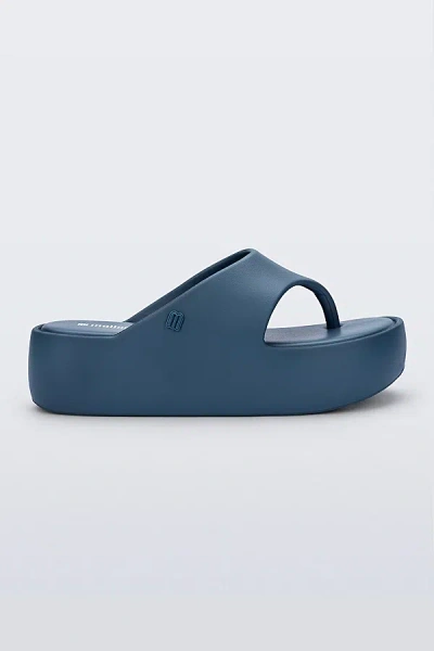 Melissa Free Platform Thong Sandals In Blue, Women's At Urban Outfitters