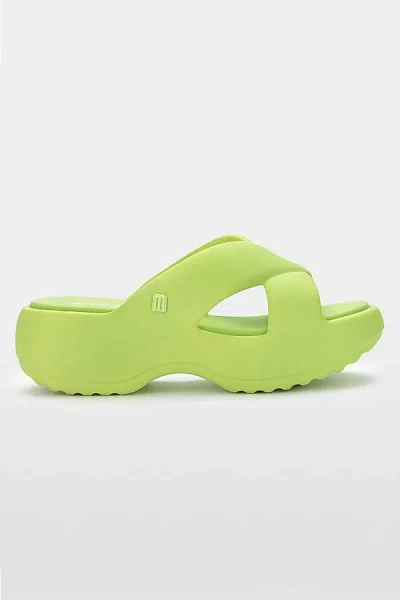Melissa Free Rise Platform Sandal In Green, Women's At Urban Outfitters