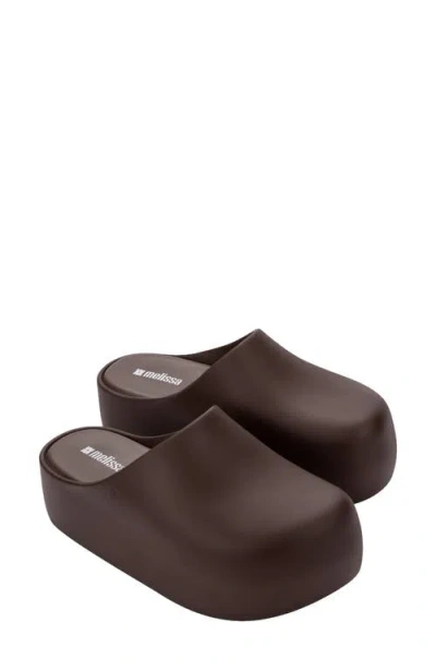 Melissa Free Up Platform Clog In Brown