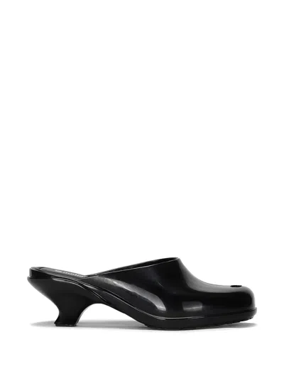 Melissa Gaia Cut-out Sandals In Black
