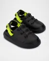 Melissa Girl's Charlie Logo-print Sneakers, Baby/kids In Black