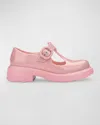 Melissa Girl's Jackie Mary Jane Shoes, Baby/toddler/kid In Pink
