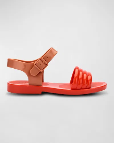 Melissa Girl's Sandals, Baby/kids In Red/beige