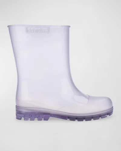 Melissa Girl's Slip-on Rain Boots, Baby/kids In Clear