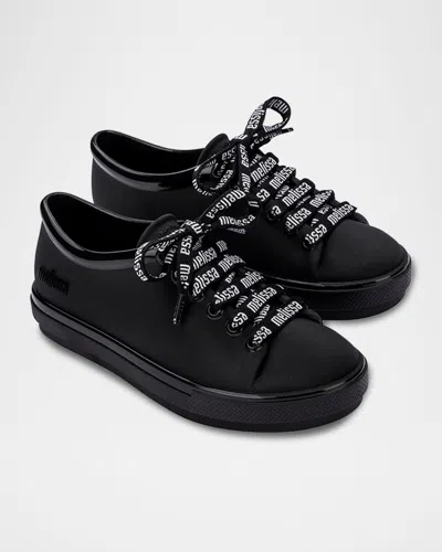 Melissa Girl's Sneakers W/ Branded Laces, Baby/kids In Black