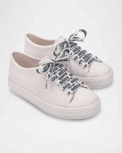 Melissa Girl's Sneakers W/ Branded Laces, Baby/kids In White