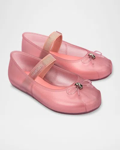 Melissa Girl's Sophie Ballerina Flats, Baby/kids In Pink