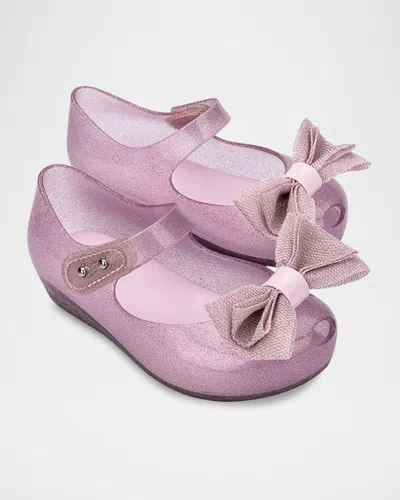 Melissa Kids' Girl's Ultragirl Sweet Ballerina Flats, Baby/toddlers In Pink