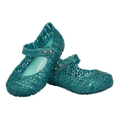 Melissa Kids' Green Campana Sandal