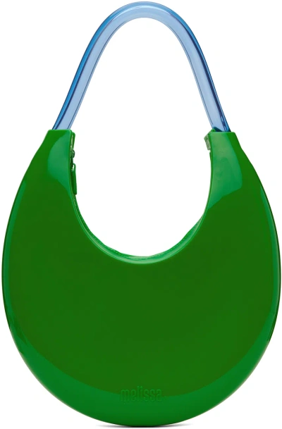 Melissa Green Moon Bag In Ah539 Green
