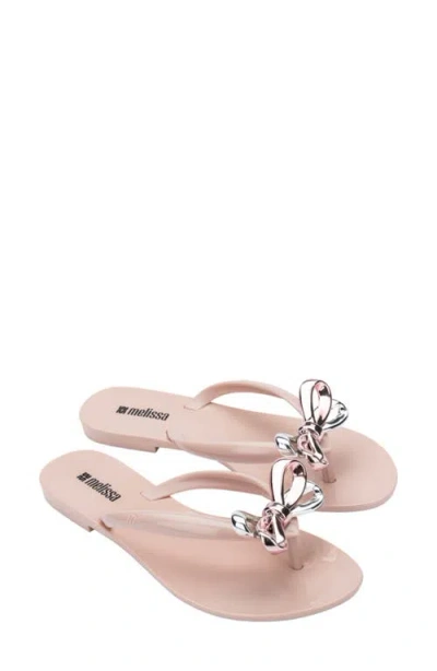 Melissa Harmonic Eclipse Flip Flop In Pink