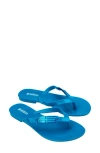 Melissa Harmonic Flip Flop In Blue