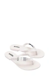 Melissa Harmonic Flip Flop In White
