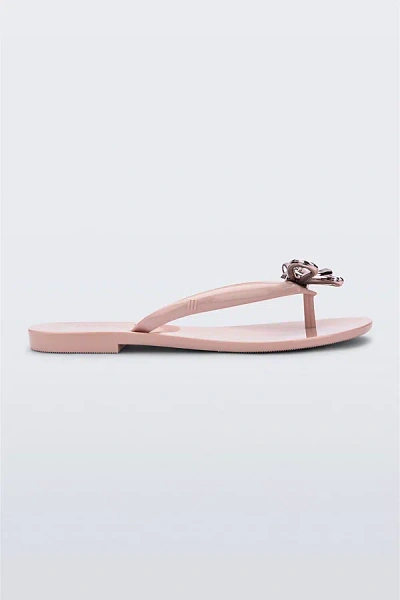 Melissa Harmonic Iris Bow Sandal In Pink/rose, Women's At Urban Outfitters