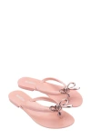 Melissa Harmonic Iris Flip Flop In Pink