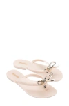 Melissa Harmonic Iris Flip Flop In Pink