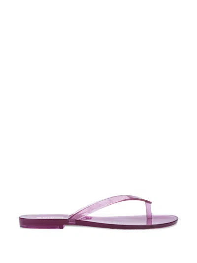 Melissa Harmonic Jelly Flip-flops In Purple