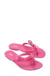 Melissa Harmonic Lover Flip Flop In Pink