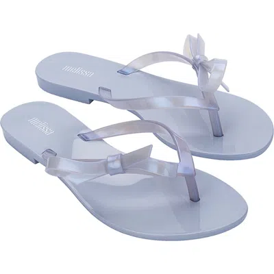 Melissa Harmonic Sweet Viii Flip Flop In Lilac/blue