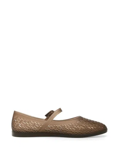 Melissa Harper Ballet Flats In Brown