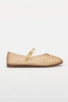 Melissa Harper Jelly Ballerina Flat In Clear Beige, Women's At Urban Outfitters In Clear Beige