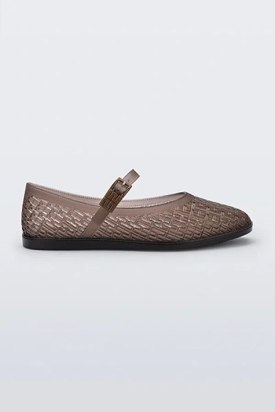 Melissa Harper Jelly Ballerina Flat In Clear Brown, Women's At Urban Outfitters