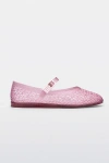 Melissa Harper Jelly Ballerina Flat In Clear Pink, Women's At Urban Outfitters In Clear Pink