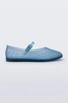 Melissa Harper Jelly Mary Jane Flats In Blue