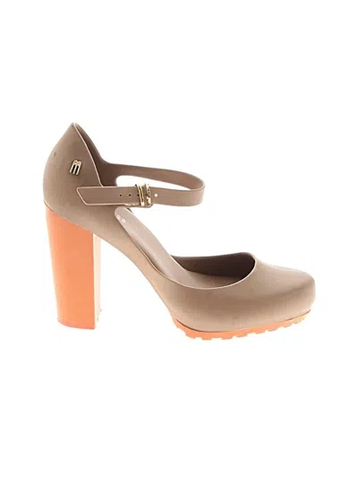 Pre-owned Melissa Heels In Brown