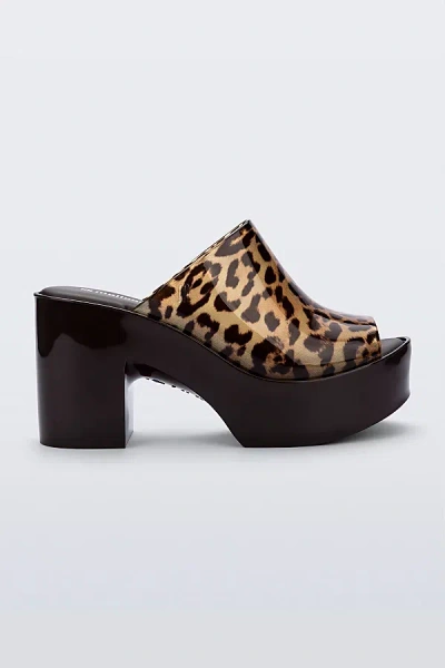 Melissa Hype Ii Mule Heel In Black/beige, Women's At Urban Outfitters In Multi