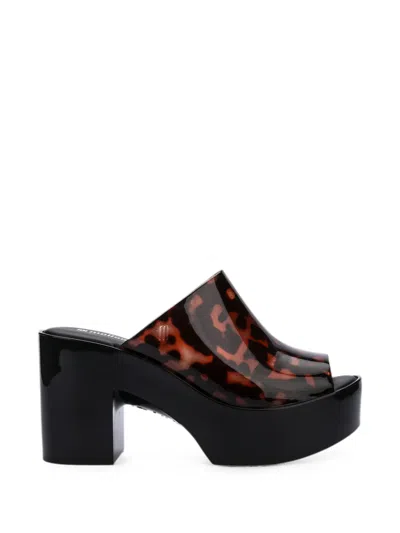 Melissa Hype Ii Platform Sandals In Animal Print