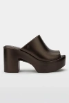 Melissa Hype Jelly Mule Heel In Bronze, Women's At Urban Outfitters