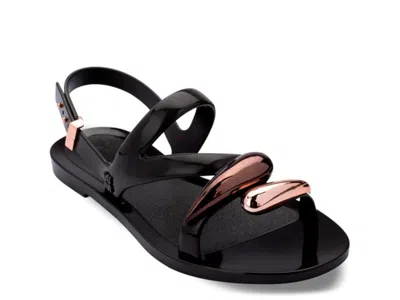 Melissa Iris Sandal In Black