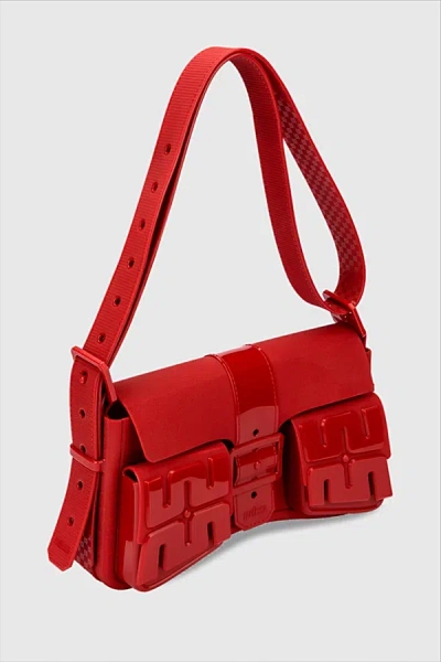 Melissa Jelly Cargo Bag In Red, Women's At Urban Outfitters