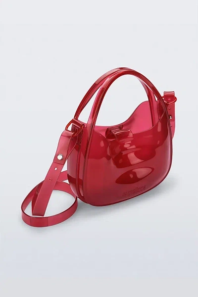 Melissa Jelly Mirror Bag In Transparent Red, Women's At Urban Outfitters