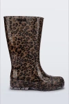 Melissa Jelly Rain Boot In Glass/brown/black, Women's At Urban Outfitters In Glass/brown/black