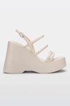 Melissa Jessie Platform Heel In Beige, Women's At Urban Outfitters