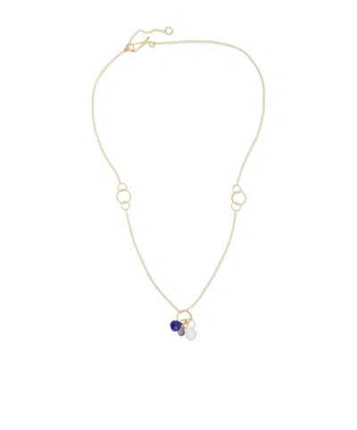 Melissa Joy Manning 14k Recycled Gold Necklace With Multiple Gemstones