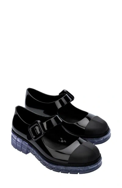 Melissa June Mary Jane Flat In Black