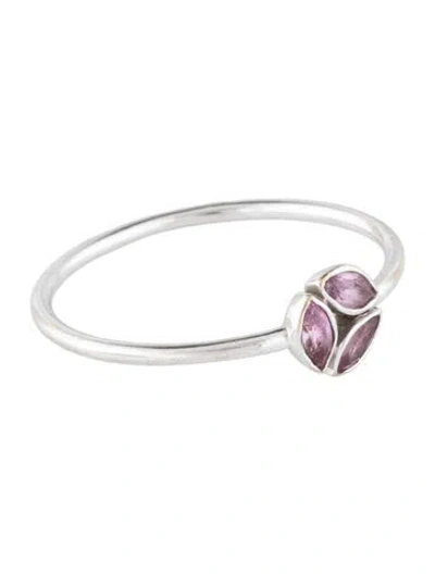 Pre-owned Melissa Kaye 18k Sapphire Hazel Ring In Multi