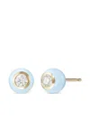 Melissa Kaye 18k Yellow Gold Audrey Diamond Earrings In Multi
