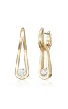 Melissa Kaye 18k Yellow Gold Daphne Earring Large
