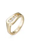 Melissa Kaye 18k Yellow Gold Daphne Ring